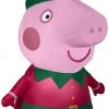 Seasons Inflatables Gemmy 4' Airblown Christmas Peppa Pig Coming Soon