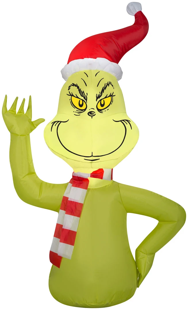 Seasons Inflatables Coming Soon Gemmy Airblown Car Buddy Grinch W/Scarf-Dr. Seuss 3 Seasons Inflatables Coming Soon Gemmy Airblown Car Buddy Grinch W/Scarf-Dr. Seuss