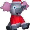 Gemmy Christmas Airblown Inflatable Outdoor Elephant, 3 Ft Tall, Multicolored Coming Soon