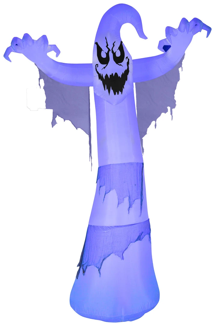 Gemmy Lightshow Airblown ShortCircuit Ghoul Ghost Giant (Black Light) , 12 Ft Tall 3 Gemmy Lightshow Airblown ShortCircuit Ghoul Ghost Giant (Black Light) , 12 Ft Tall