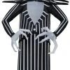 Gemmy Airblown Standing Jack Skellington Disney, 3.5 Ft Tall, Black Halloween 1 Gemmy Airblown Standing Jack Skellington Disney, 3.5 Ft Tall, Black Halloween