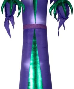 Gemmy 12' Projection Airblown Fire & Ice Jack O Reaper Giant Halloween Inflatable