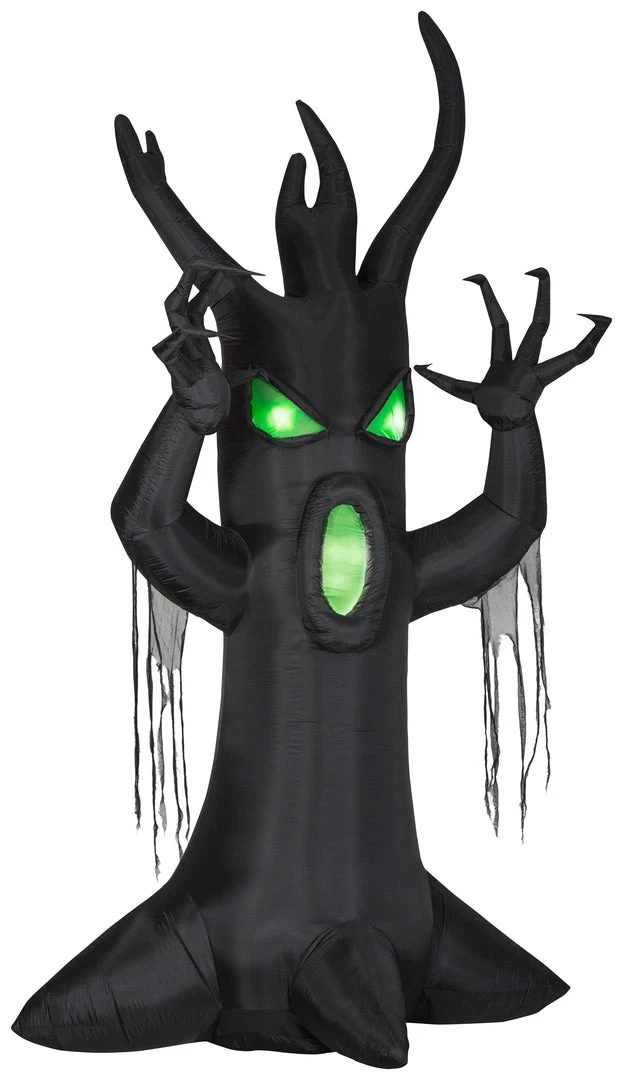 Gemmy Giant Airblown Inflatable Scary Tree, 12 Ft Tall, Black 3 Gemmy Giant Airblown Inflatable Scary Tree, 12 Ft Tall, Black