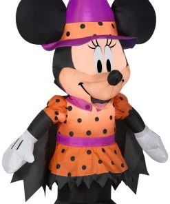 Seasons Inflatables Gemmy 4" Airblown Inflatable Minnie As Witch Disney Coming Soon