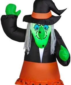 Seasons Inflatables Gemmy Airblown Inflatable Car Buddy Witch Halloween