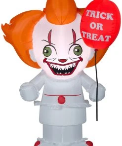Seasons Inflatables Coming Soon Gemmy 5ft Irblown Inflatable Stylized Pennywise