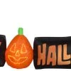 Gemmy Lightshow Airblown Micro Lights Sign Happy Halloween W/Ghosts And JOL Scene (White), 3 Ft Tall 1 Gemmy Lightshow Airblown Micro Lights Sign Happy Halloween W/Ghosts And JOL Scene (White), 3 Ft Tall