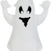 Gemmy Airdorable Airblown Ghost, 1.5 Ft Tall, White Halloween