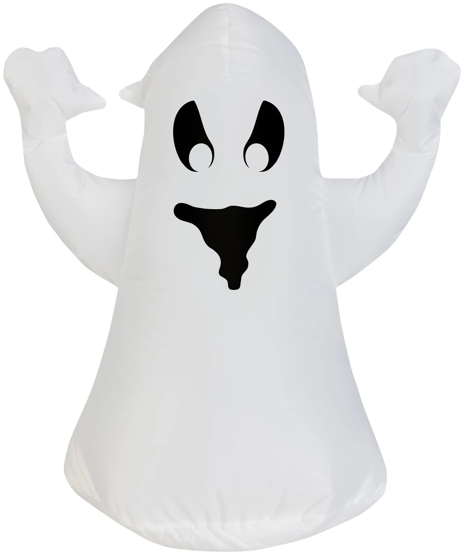 Gemmy Airdorable Airblown Ghost, 1.5 Ft Tall, White Halloween 3 Gemmy Airdorable Airblown Ghost, 1.5 Ft Tall, White Halloween