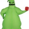 Gemmy Airdorable Airblown Oogie Boogie Disney, Tall, Green Halloween