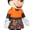 Coming Soon Gemmy Airblown Inflatable Minnie Mouse In Candy Skirt, 3.5 Ft Tall, Black
