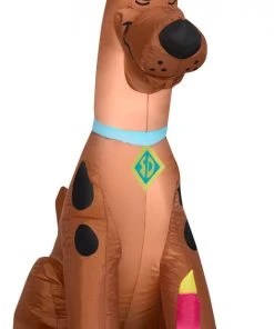 Gemmy 3.5 Ft Airblown Inflatable Birthday Scooby WB