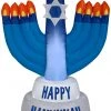 Gemmy Coming Soon 3.5' Airblown Outdoor Hanukkah Candles Inflatable