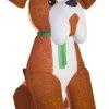 Gemmy 9' Airblown Mixed Media French Bulldog Giant Christmas Inflatable