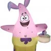 Gemmy 4 Ft Airblown Patrick In Easter Outfit SM, Pink