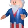 Gemmy Inflatables 4' Outdoor Uncle Sam Spring Inflatable