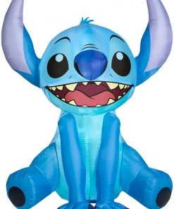 Limited Edition Inflatables Gemmy 5ft Tall Airblown Disney Limited Edition Stitch