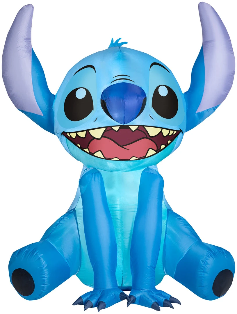 Limited Edition Inflatables Gemmy 5ft Tall Airblown Disney Limited Edition Stitch 2 Limited Edition Inflatables Gemmy 5ft Tall Airblown Disney Limited Edition Stitch