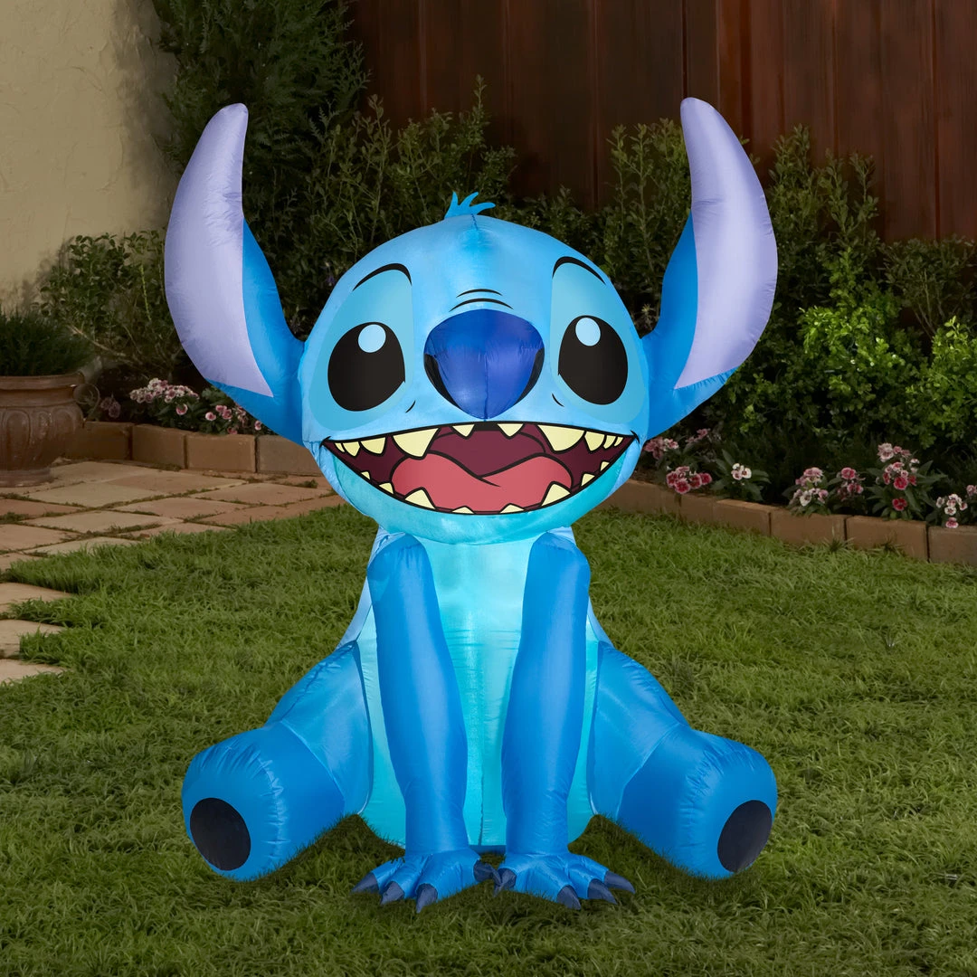 Limited Edition Inflatables Gemmy 5ft Tall Airblown Disney Limited Edition Stitch 3 Limited Edition Inflatables Gemmy 5ft Tall Airblown Disney Limited Edition Stitch
