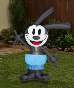 Gemmy 6.5 Ft Tall Airblown Disney Limited Edition Oswald Limited Edition Inflatables