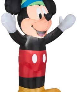 Gemmy 4 Ft Tall Airblown Inflatable Birthday Party Mickey Mouse