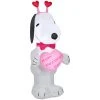 Gemmy Airblown Inflatable Valentine Snoopy, 3.5 Ft Tall