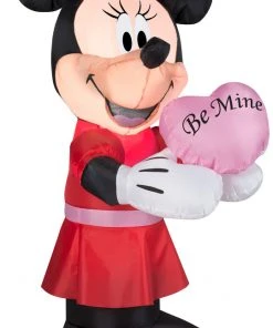 Gemmy Airblown Inflatable Valentine Minnie Mouse, 3.5 Ft Tall Coming Soon