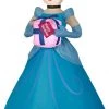 Gemmy Airblown Inflatable Birthday Party Cinderella With Present, 3.5 Ft Tall