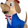 Seasons Inflatables 5' Patriotic Pooch Spring Inflatable