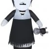 Halloween Gemmy Airblown Outdoor Lifeless Girl W/Doll OPP, 6.5 Ft Tall