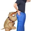 Gemmy Miscellaneous Illusion Inflatable Man-eating Bull Dog Halloween Costume