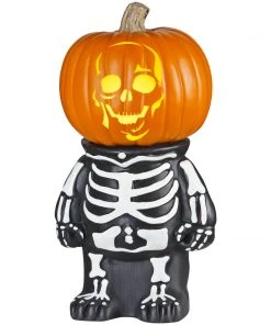 Seasons Inflatables Coming Soon Gemmy Pumpkin Stand Skeleton
