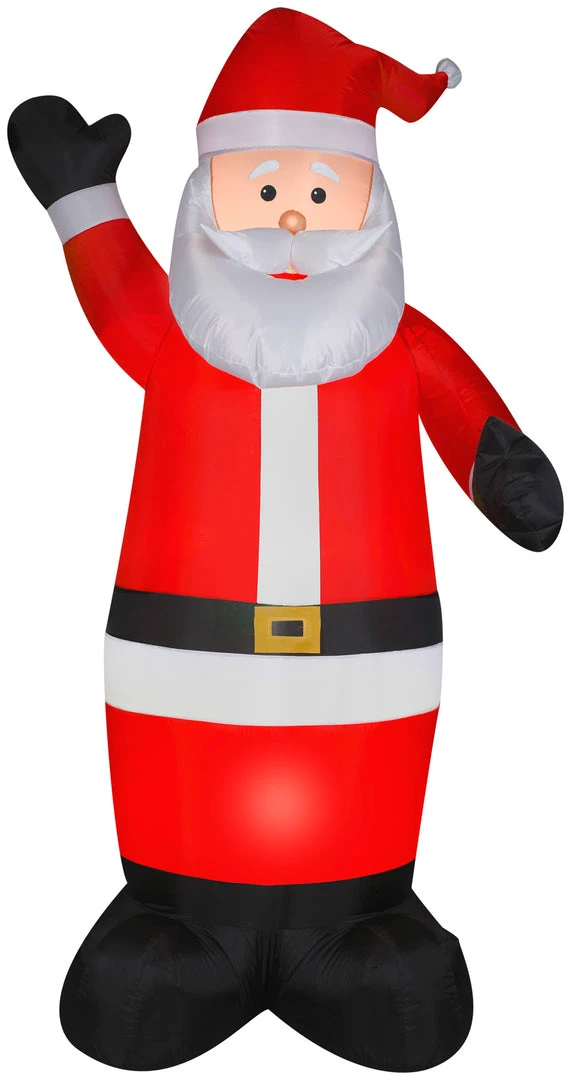 Gemmy 7' Airblown Santa Christmas Inflatable 3 Gemmy 7' Airblown Santa Christmas Inflatable