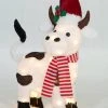 Everstar 22" UL Plush Cow Sculpture Christmas