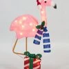 Everstar 32" UL Plush Flamingo Sculpture