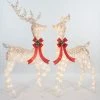 Everstar Set Of 2 UL Ombre Glittering Thread Buck And Doe Sculpture Christmas 1 Everstar Set Of 2 UL Ombre Glittering Thread Buck And Doe Sculpture Christmas