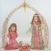 Everstar Christmas 66" Set Of 4 Nativity Set Sculpture