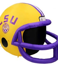 Seasons Inflatables 4' NCAA Lousiana Inflatable Football Helmet Sports