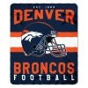Blankets The Northwest Company Denver Broncos Fleece Throw , Orange