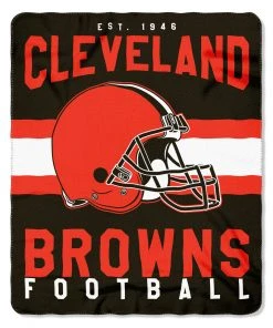 The Northwest Company Cleveland Browns Fleecee Throw , Brown