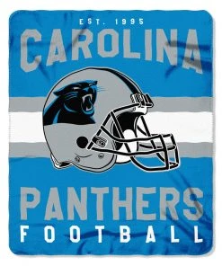 The Northwest Company Carolina Panthers Fleece Throw Blankets