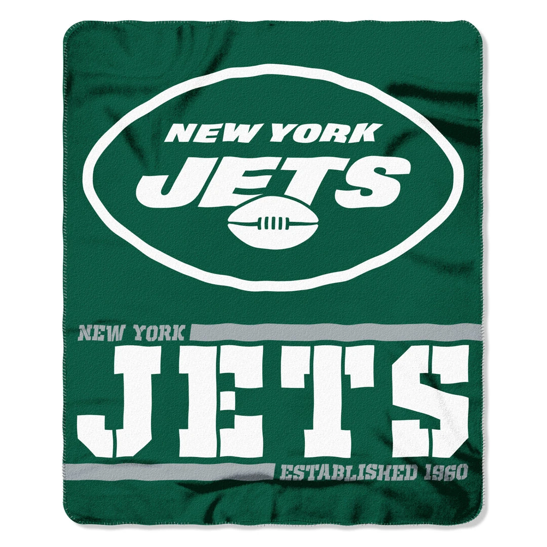The Northwest Company New York Jets Fleece Throw , Green 3 The Northwest Company New York Jets Fleece Throw , Green