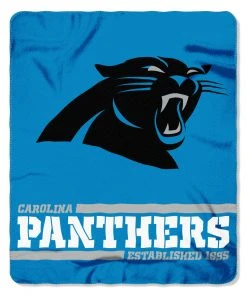 The Northwest Company Carolina Panthers Fleece Throw Blankets