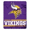 The Northwest Company Minnesota Vikings Fleece Throw , Purple 1 The Northwest Company Minnesota Vikings Fleece Throw , Purple
