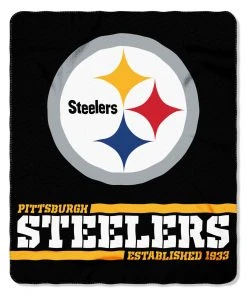 The Northwest Company Pittsburgh Steelers Fleece Throw