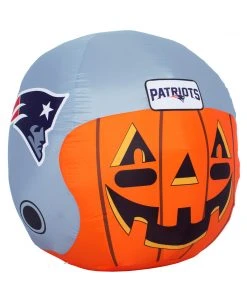 Sporticulture New England Patriots Inflatable Jack-O' Helmet Sports