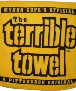 Blankets NFL Terrible Towel The Fleece Throw Blanket 50" X 60", Yellow